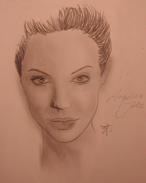 Angelina Jolie by Elisabeth
