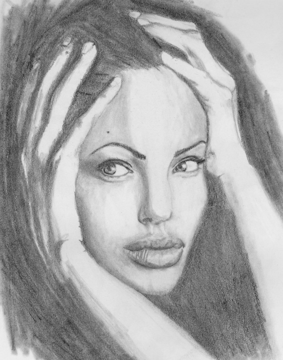 Angelina Jolie** by Elvalia