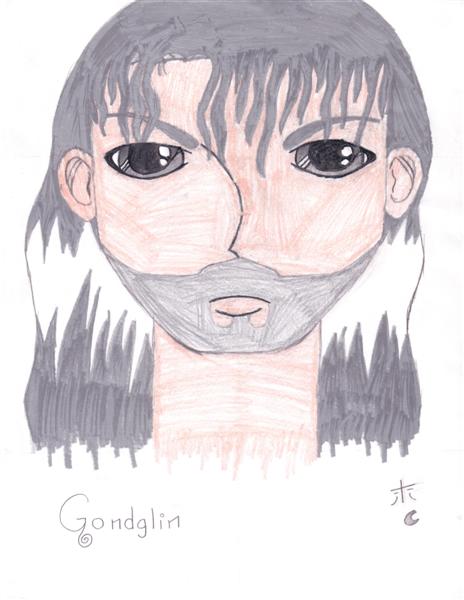 Gondglin (I drew a guy?! Wow...) by ElvenPrincessWT
