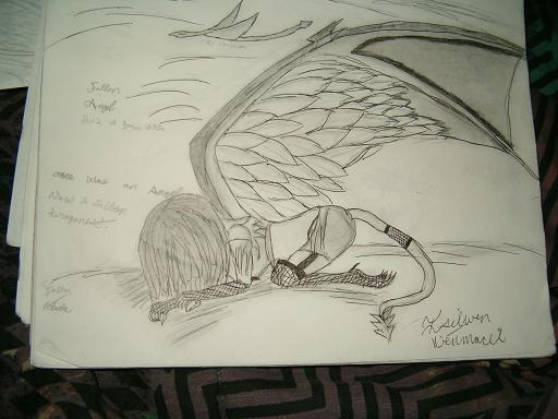 Fallen Angel by Elven_Dragon