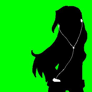 Ipod girl by Emerald_Grim_Reaper