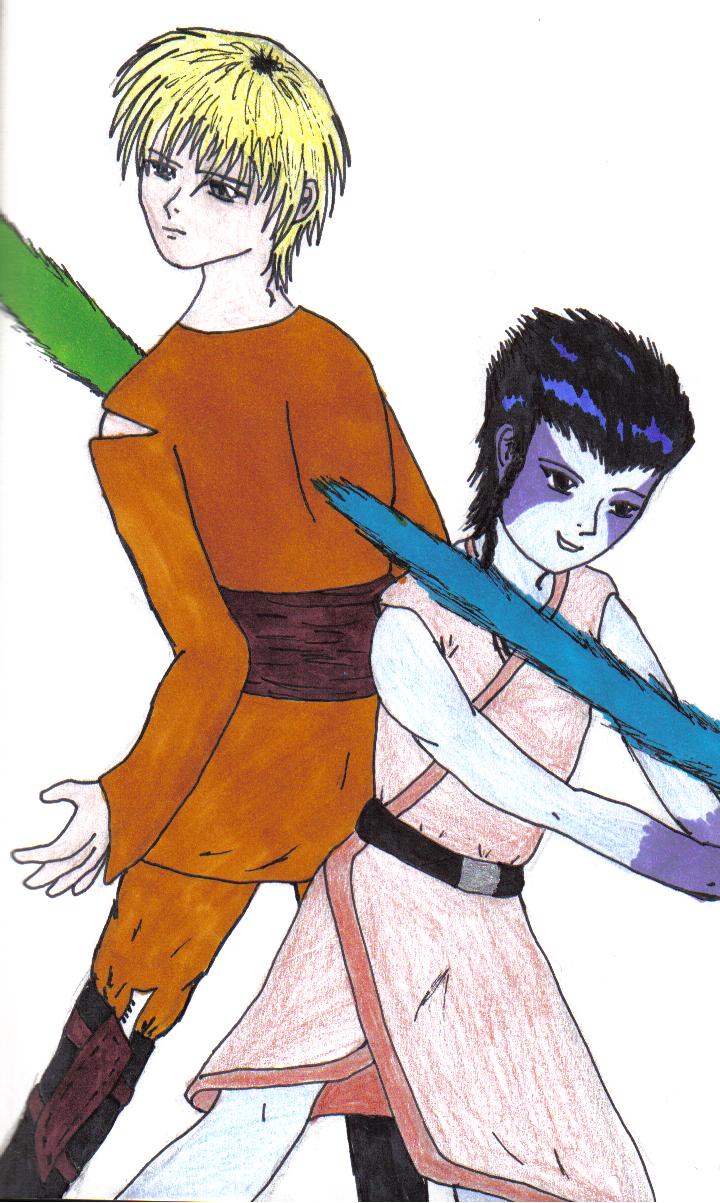 Another couple of Jedi... by Emeraldwolf