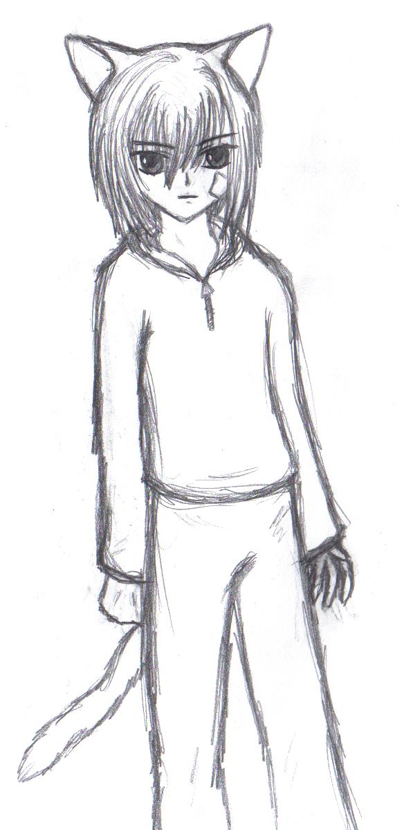 a quick Ritsuka sketch by Emeraldwolf