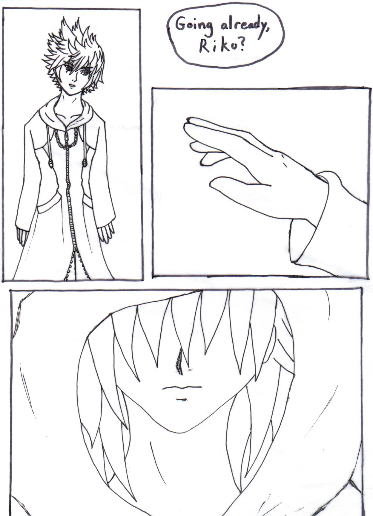 Doujinshi page 1 by Emeraldwolf