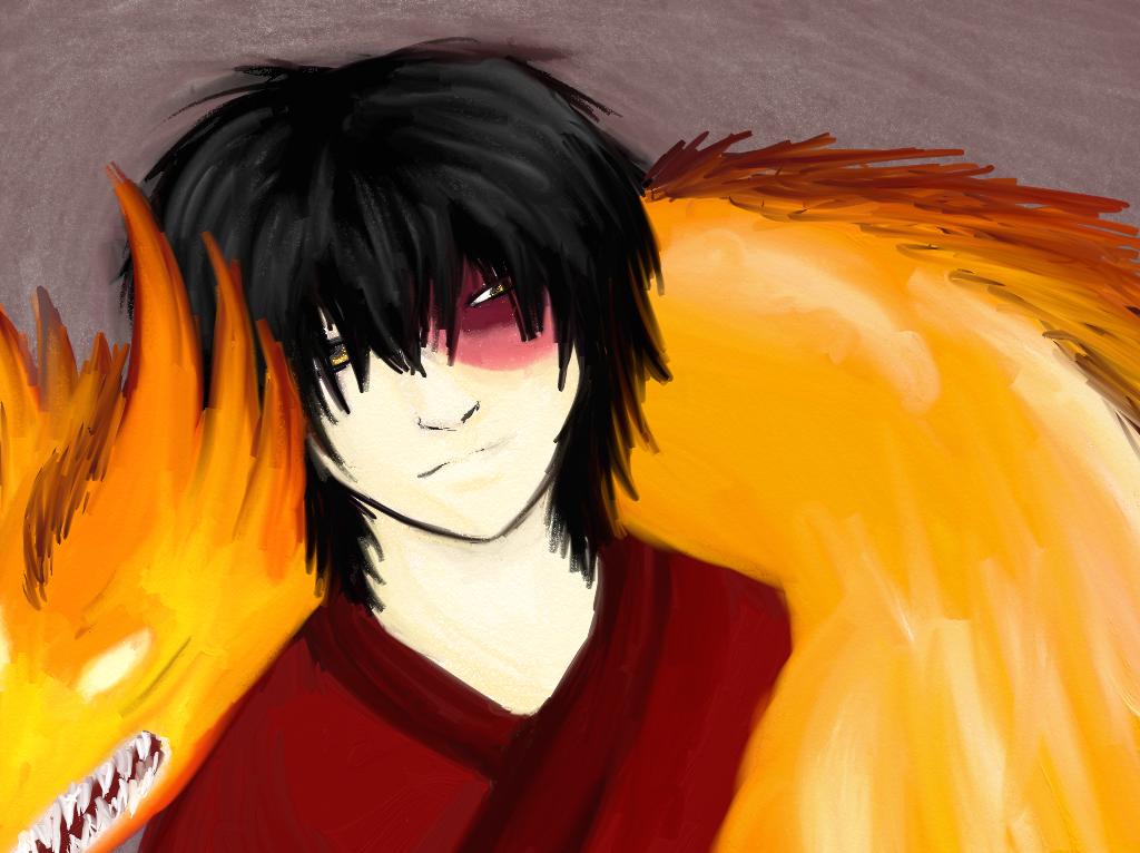 Fire Prince Zuko by Emeraldwolf