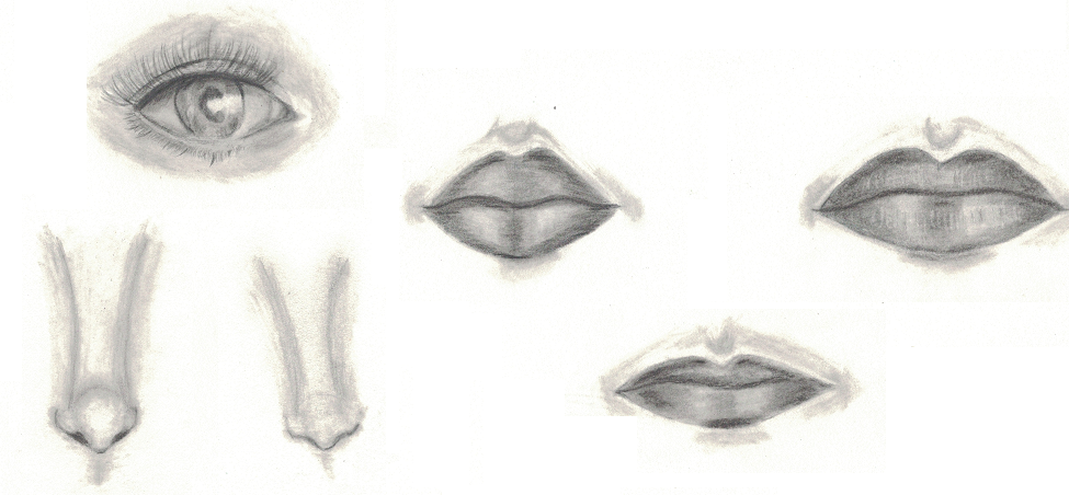 Eyes, Lips , Nose by Emergent