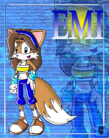 Sonic X style Emi by Emi