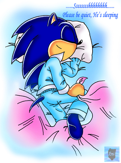 Sonamy Bed Cuddle by Emi - Fanart Central