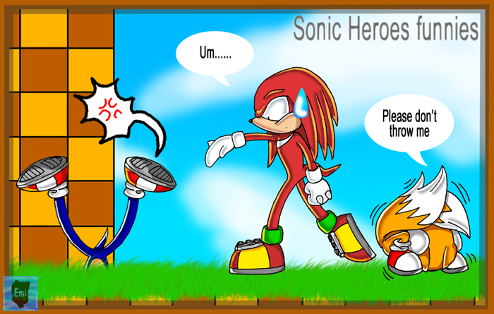 Sonic Heroes Funnie by Emi