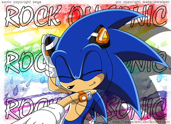 Rock On Sonic by Emi