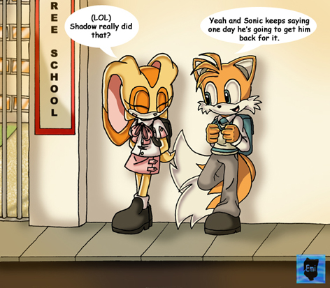 School Uniforms 2 (Tails and Cream) by Emi