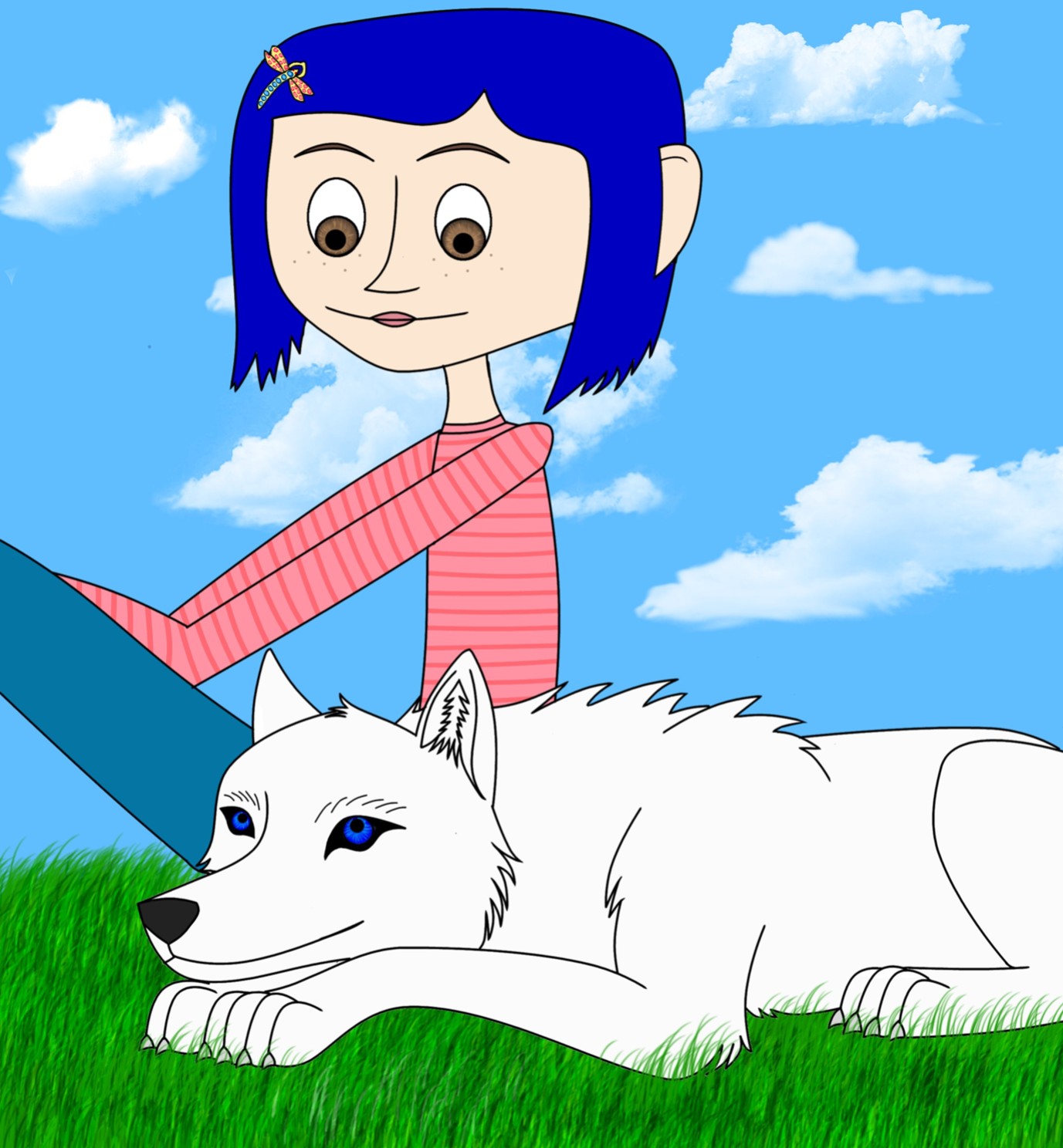 Aniu and Coraline-BFF by Emily99