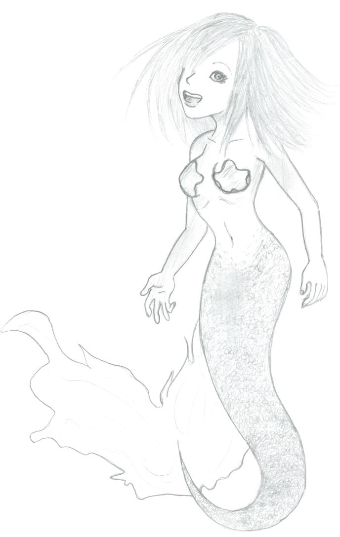 Kairi -Mermaid by Emily_the_Strange