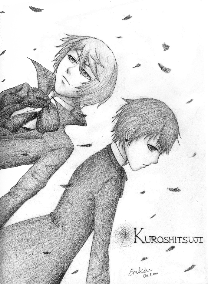 Alois and Ciel by Emkidu