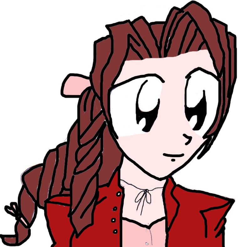 1 aeris manga style pic by Emmets_hell