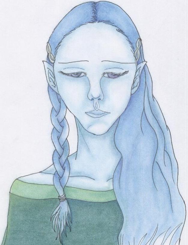 Blue Elf by EmmyChan