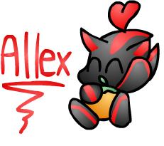 Allex with a fruit by EmmytheChao