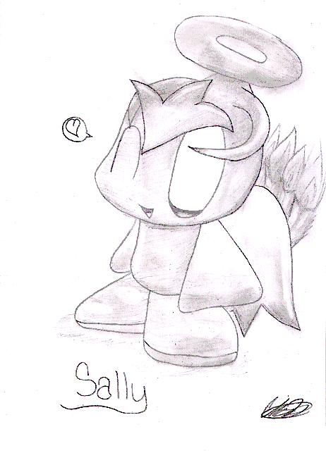 Sally (stupid scanner) by EmmytheChao