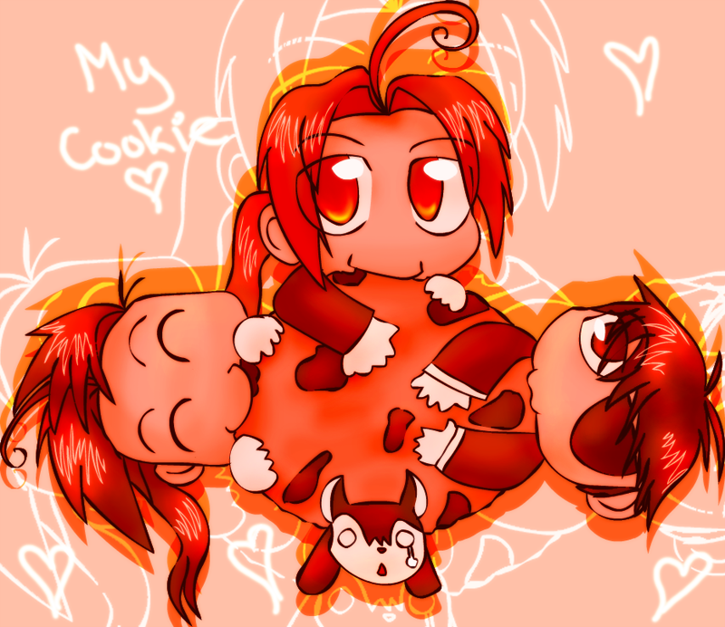 Chibi FMA and cookie :) by EmmytheChao