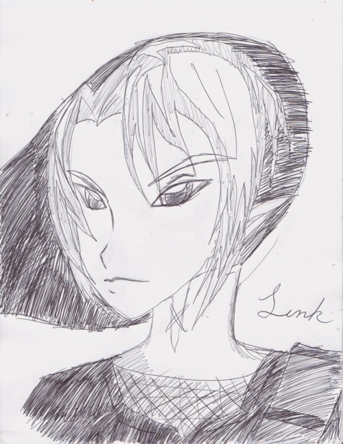 Link sketch by EmoDarkLink22