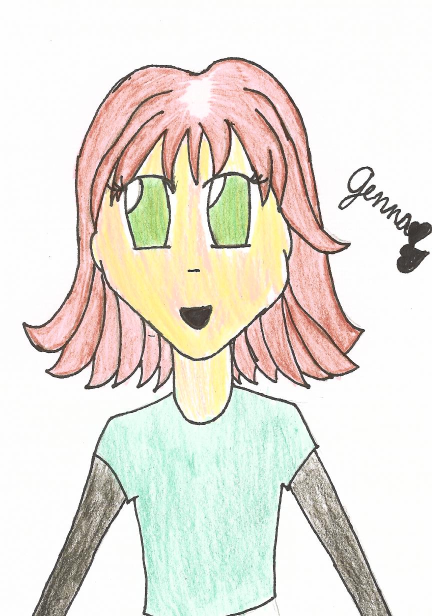 Jenna  Potter (coloured) by Emo_Mist