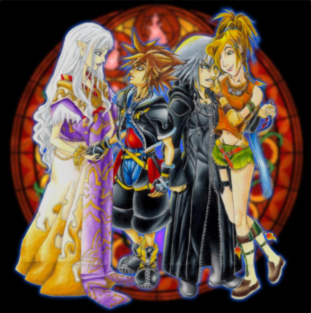 Doppelgangers of Kingdom Hearts by EndlessAsgard
