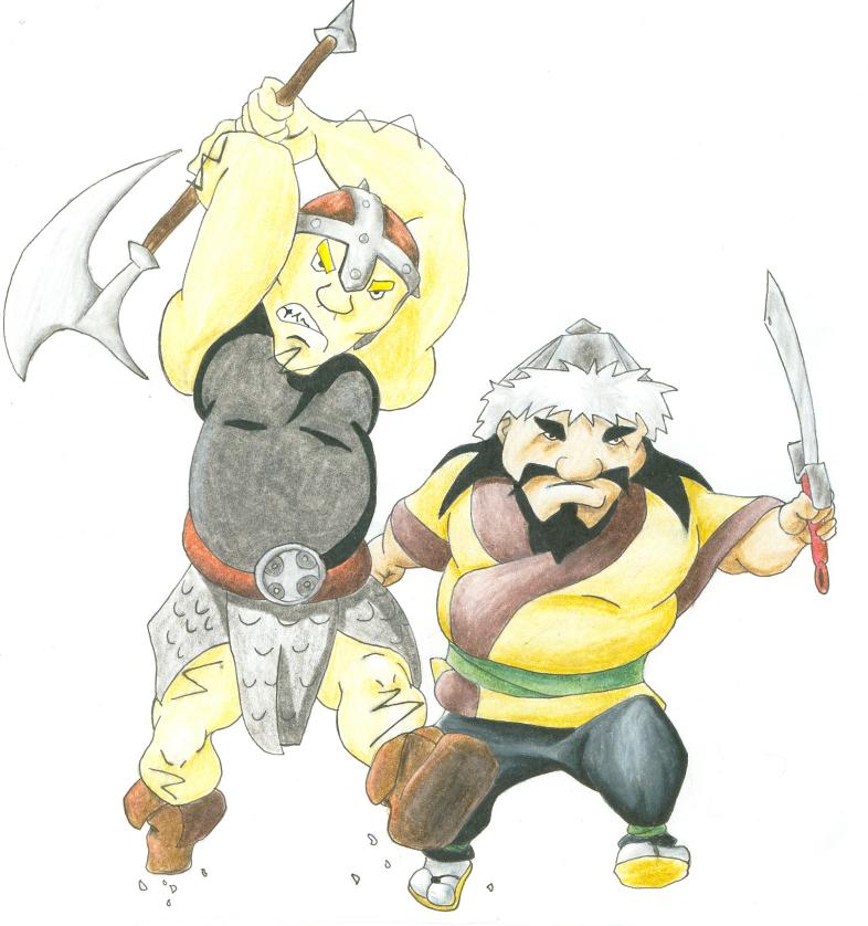 Dulgar & Addila - Angry Warlords by EndlessAsgard