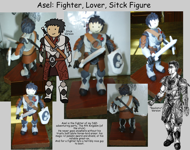 Fighter, Lover, Stick Figure by EndlessAsgard