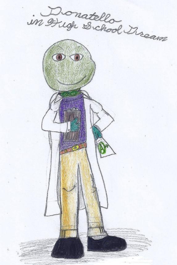 Ninja Turtles - Donatello in High School Dream by Enzo01