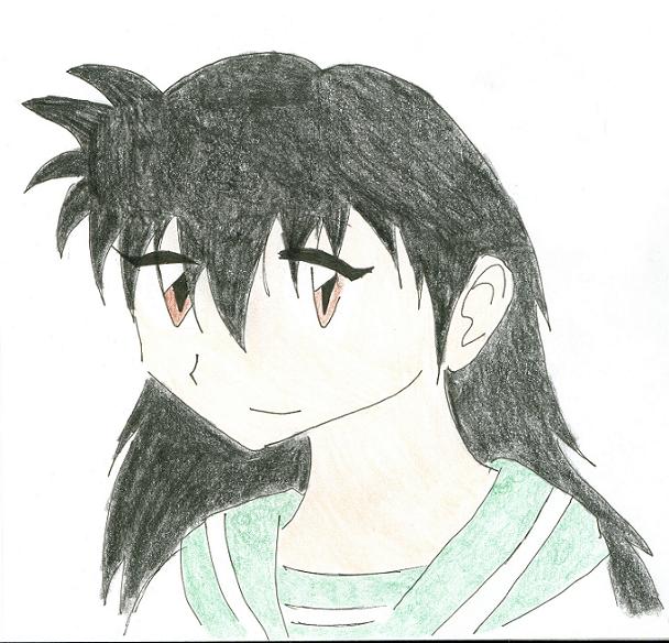 Kagome..it scares me... by Epona_the_Horsey