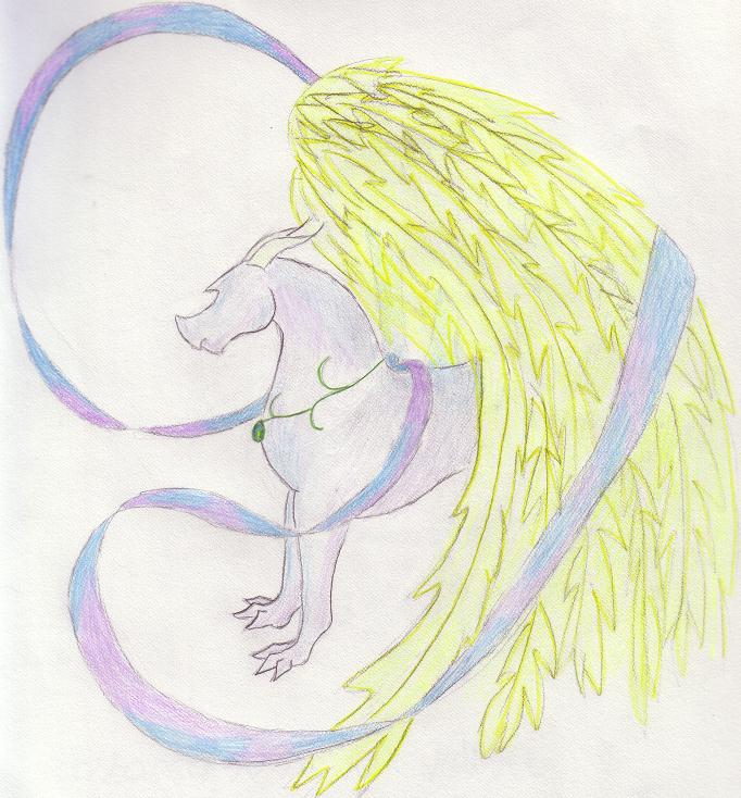 Light Dragon (Colored!) by EraRillian