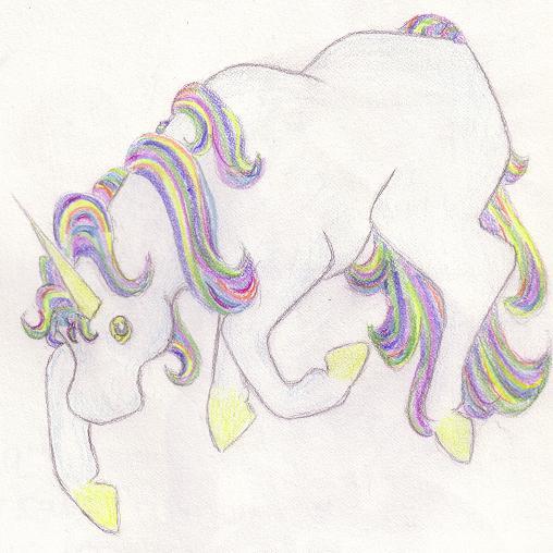 Rainbow Unicorn by EraRillian