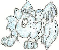 Dragon Plushie(request for Sterilite Wolf) by EraRillian