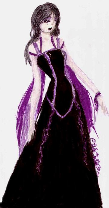 Black and Purple Formal .:Fisara:. by Erratic_Heartbeat
