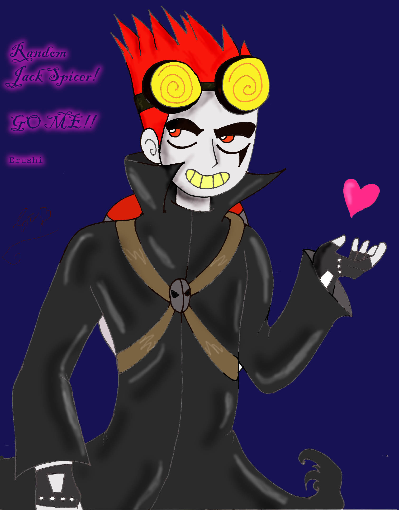Random pic of Jack Spicer... (into the bishie list by Erushi-Hime
