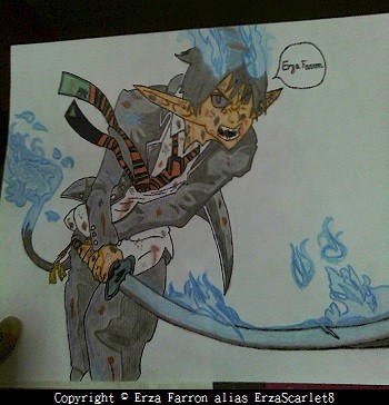 Rin Okumura by Erza-Farron