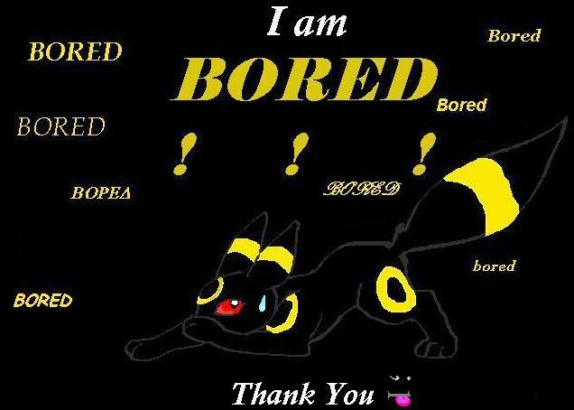 Boredom, Rainy Days....and Umbreon by Escapee_From_Bedlam