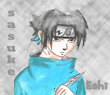 Sasuke as requested by riyou_chan by Eshi