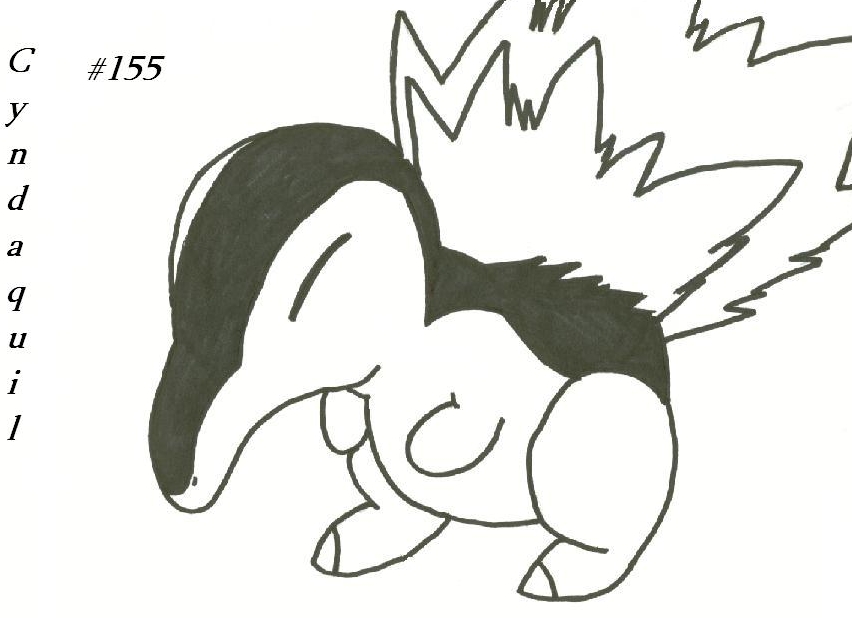 Cyndaquil~ by Espeonmaster