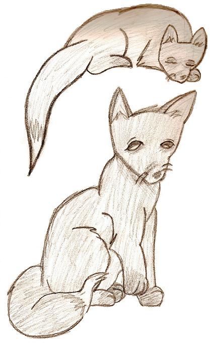 Two Little Foxes by Espeonmaster