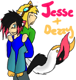 Jesse and Dezzy by EternalDarknessWaitsForDawn