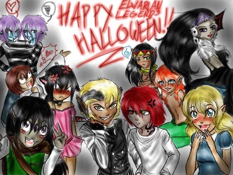 Elvarian Legends Halloween! by EternityMaze