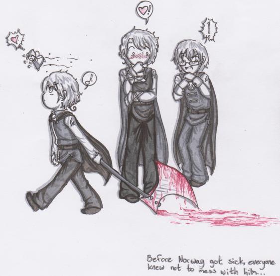 APH: Before Norway got sick... by EternityMaze