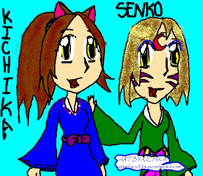 Senco and Kichika by Eve_The_Hedgie