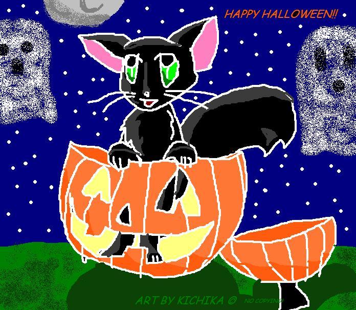 "Happy Halloween!!" by Eve_The_Hedgie