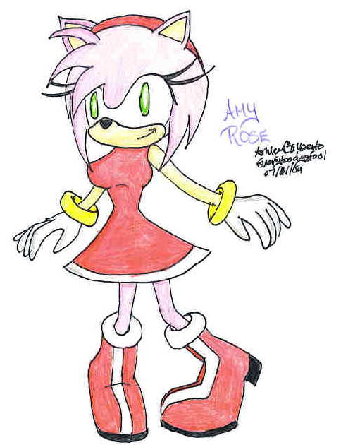 Amy Rose by EveryBodysFool