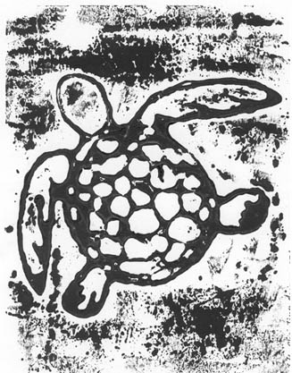 Turtle Print by EvilBunnySlippers