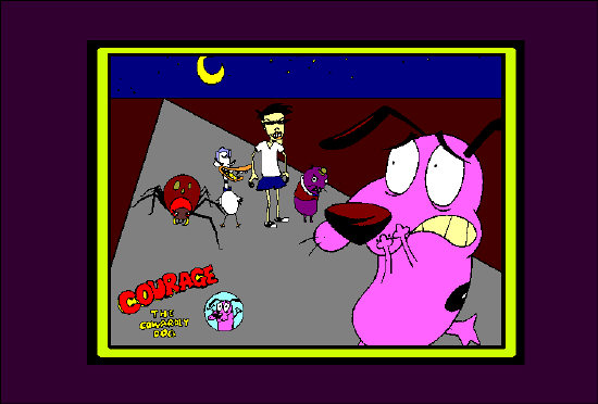Courage The Cowardly Dog by EvilBunnySlippers