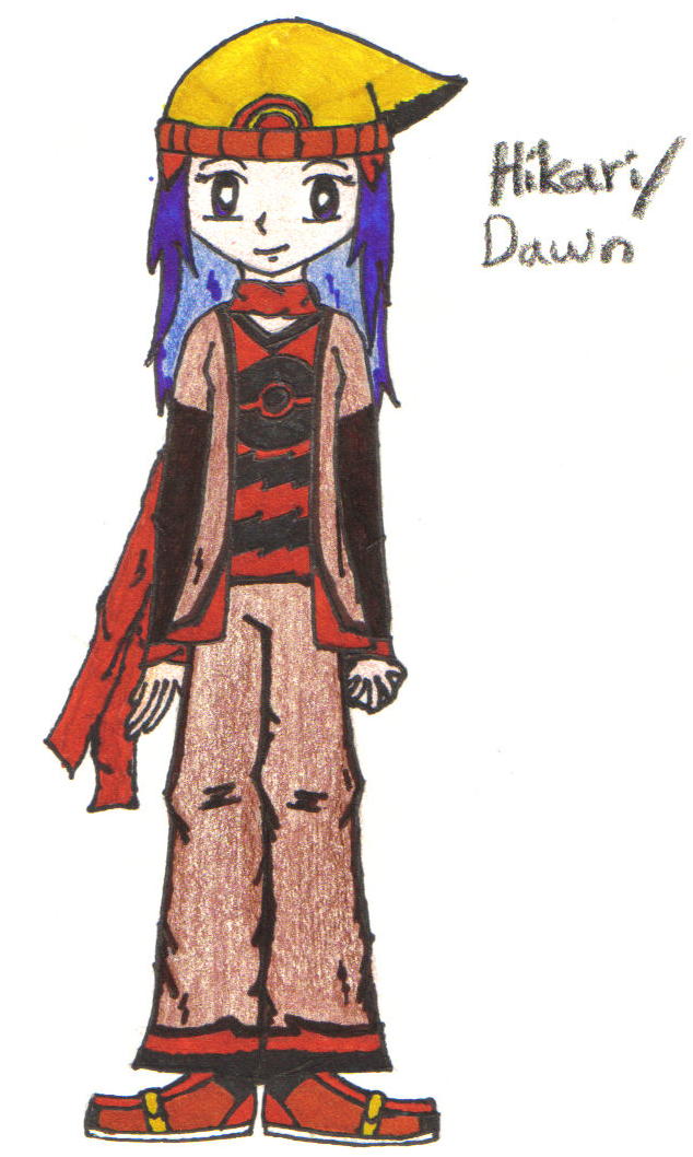Dawn/Hikari with a Different Outfit by EvilMajora13