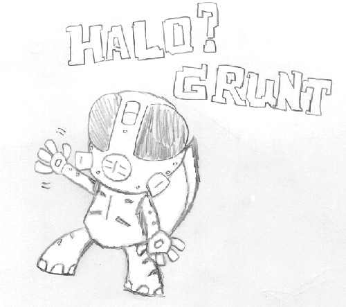 Grunt! by EvilPie